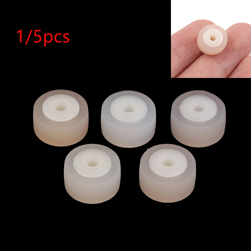 1/5개 13x8.3x2.5MM 자동차 프레스 벨트 카트리지 오디오 라디오 테이프 레코더 무브먼트 고무 핀치 롤러 스테레오 카세트 데크 휠