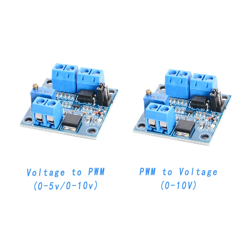 

Модуль преобразователя Напряжения в ШИМ от 0%-100% до 0-5 в 0-10 В, цифровой в аналоговый сигнал, ШИМ Регулируемый силовой модуль