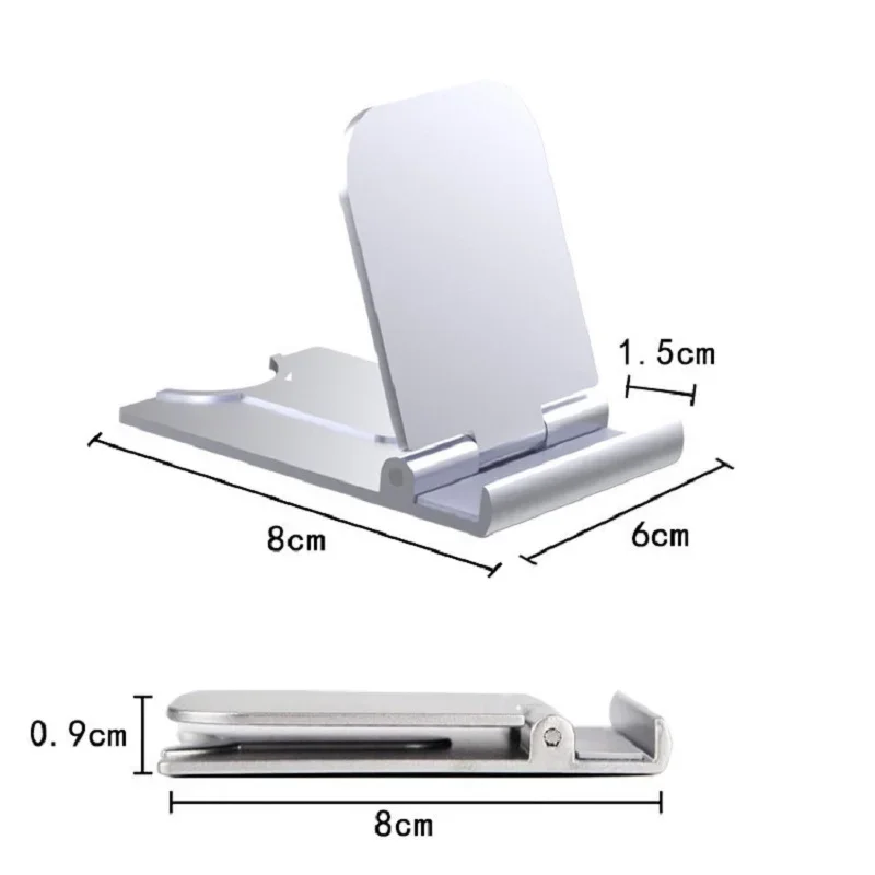 Universal Mobile Phone Holder Desktop Tablet Holder for Adjustable Foldable Cell Phone Desk Stand