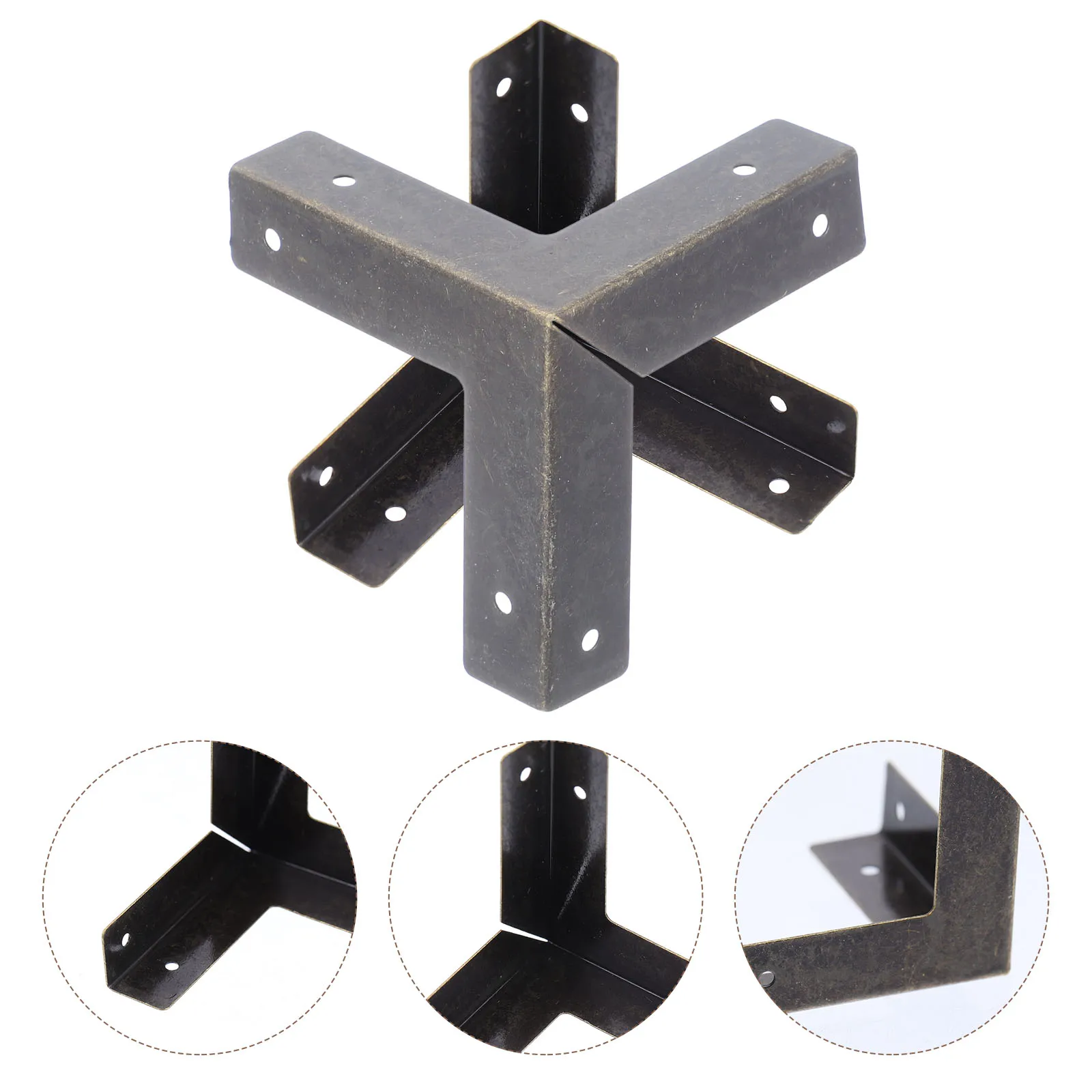 

20pcs Protector Wooden Guards Vintage Jewelry Retro Box Corner Safety Guard Protective Alloy Box Edge Cover For Wood Case