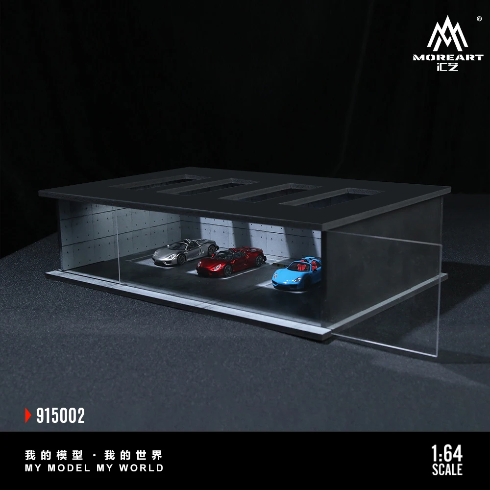 ศิลปะเพิ่มเติม 1:6 ใต้ดินที่จอดรถโรงรถแสง Diorama, รุ่นแสง Diorama สําหรับจอแสดงผลและคอลเลกชันและของขวัญ