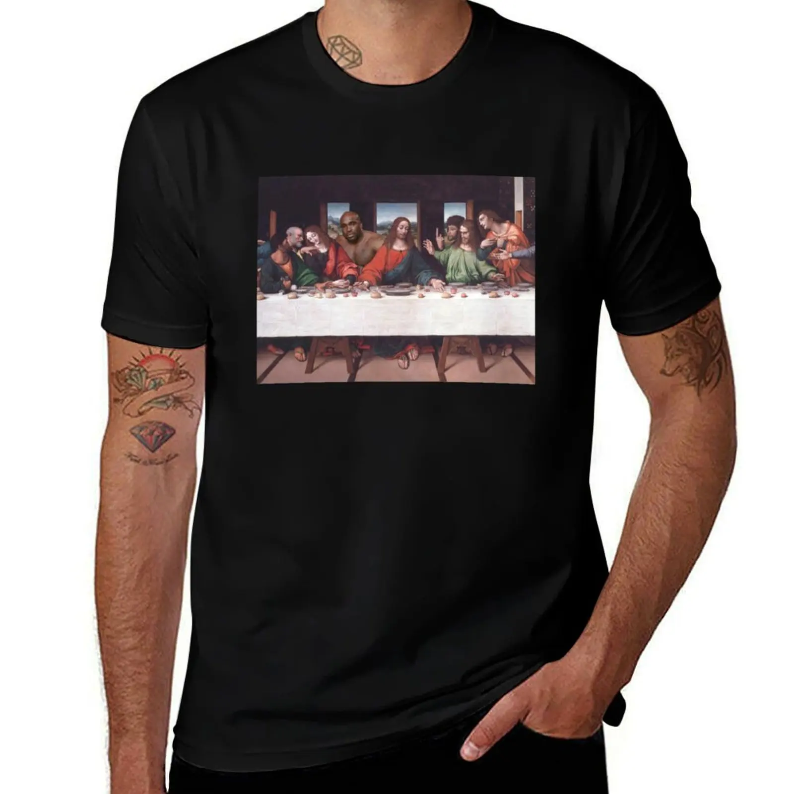 

Barry Wood Last Supper T-Shirt t shirts for man graphic cars t shirt for man