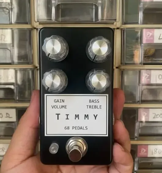 New 68pedals T-my Overdrive Stompbox Paul Cochrane Ti-y Remake