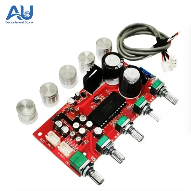 For M4610N Tone Board 3D Surround with NE5532 Preamplifier Single Power Supply