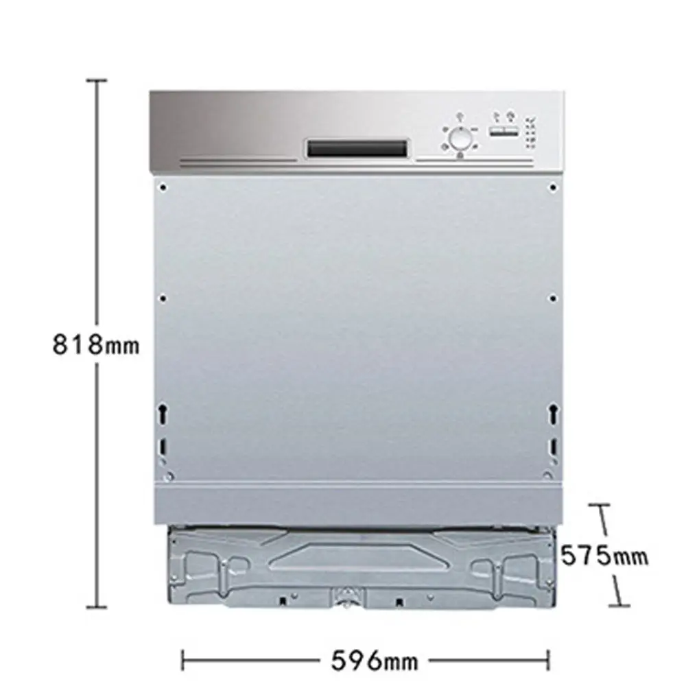 Freestanding Household Electric Dishwasher with Multi Program Temperature Adjustment and Disinfection Machine for Smart Home