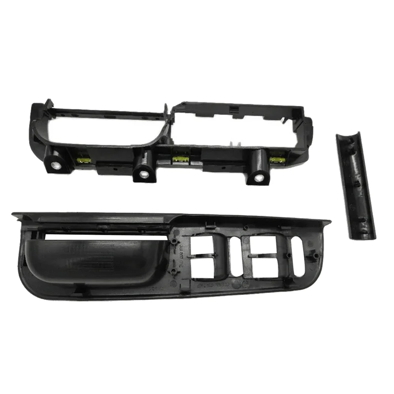 3Pcs Black Color for Golf 4 Interior Door Handle Lifter Switch Bracket Base Caps 1J1 8671793B1 867 171 E 3B0867175
