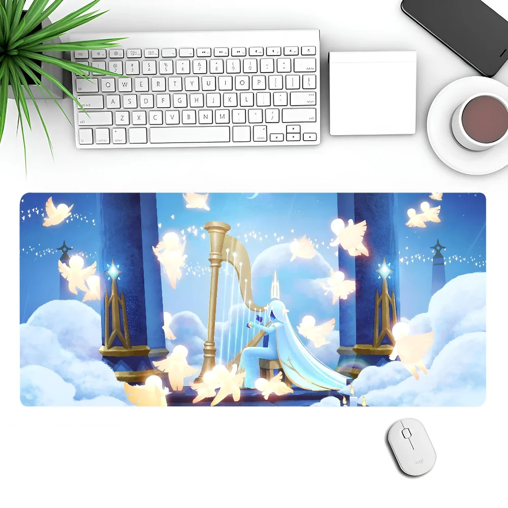 

1pc Sky Children Of The Light Non-slip Mouse Pad Suitable For Office Computers Laptops E-sports Game Desk Mats XXL Keyboard