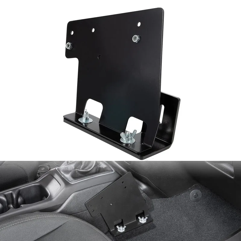 

Passenger Side Quick Disconnect Universal CB Radio Mount Mobile Radio Mount for Jeep Wrangler JL & Gladiator JT 2018-2023