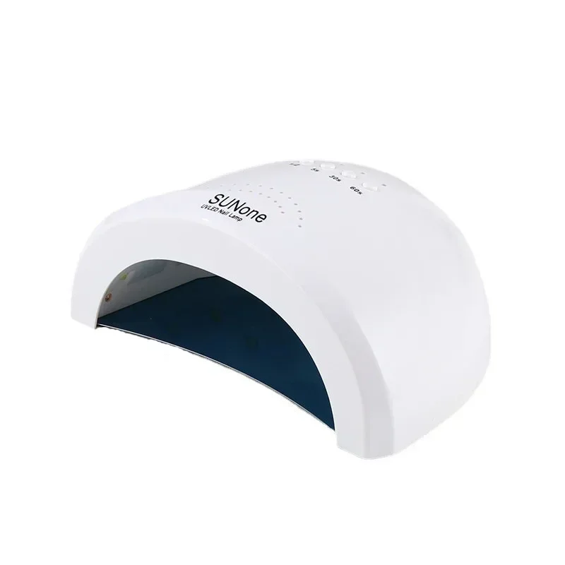 Professionelle Nagelwerkzeuge, 48 W, UV-LED-Lampe für Nägel, Gel-Nagellack-Trocknungslampe mit 4-Gang-Timer, tragbarer intelligenter Nageltrockner