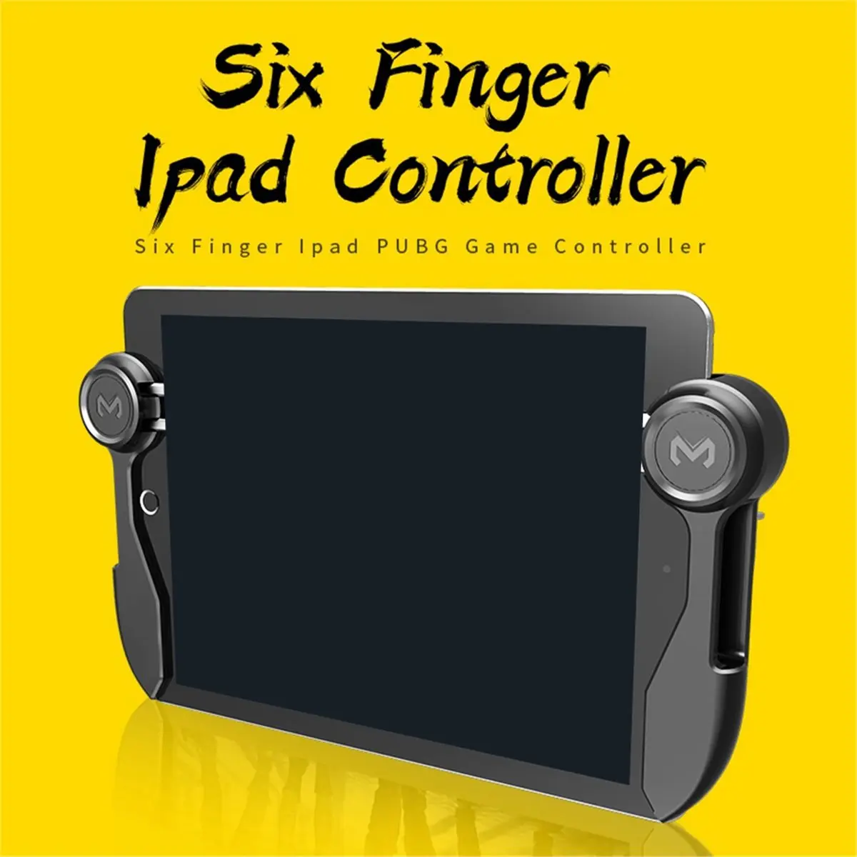 update. 6 Fingers Tablet Gaming Button Triggers Gamepad for Mobile Controller L1R1 Fire Aim Joystick Sensitive Touchpad