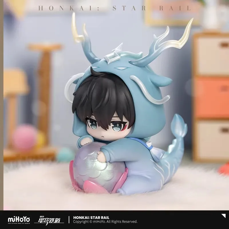 [Genuine] Aventurine Men's Dormitory Cartoon Dolls Danheng IL Statue Honkai Star Rail Blade Sunday Cosplay Model Boothill Gifts