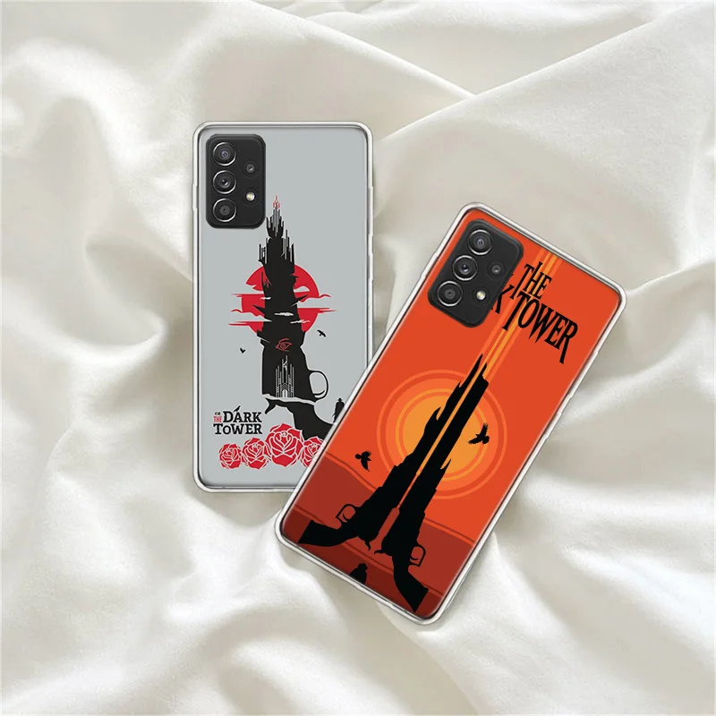 Stephen King The Dark Tower Phone Case For Galaxy Note 20 Ultra 10 Lite 9 8 Samsung A15 A25 A35 A55 A05S M12 M21 M30S M31 M32 M5