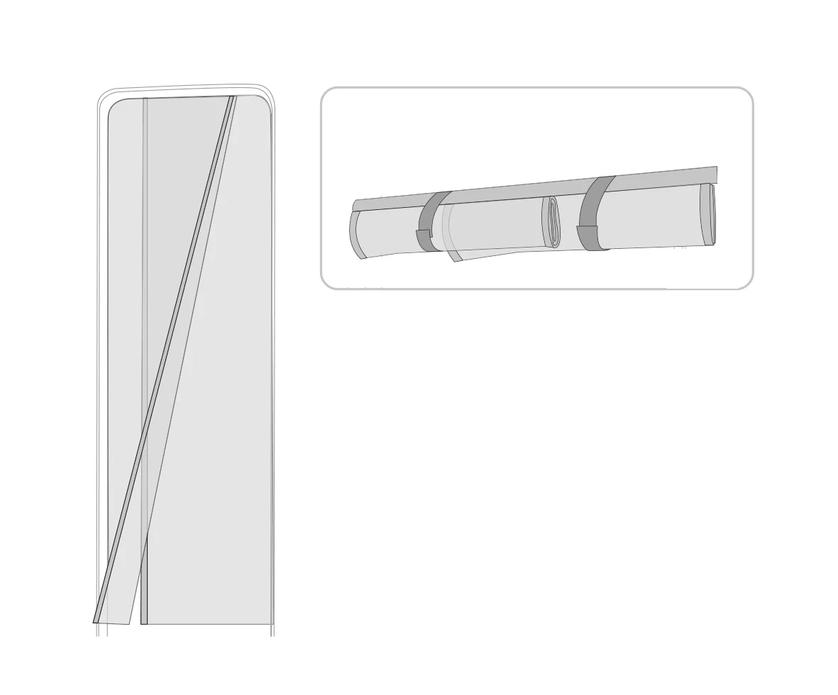 RV Door Mosquito/Fly Screens Net Universal Caravan Entrance Entry Door Mosquito Net For Motorhome Caravan Insect Bugs Outdoor