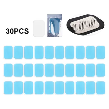 ג'ל כושר פדים עבור EMS מתאמן בטן ABS להפחתת משקל מערכת סטימולציה שרירית מחליף ג'ל לעיסוי הידרוג'ל