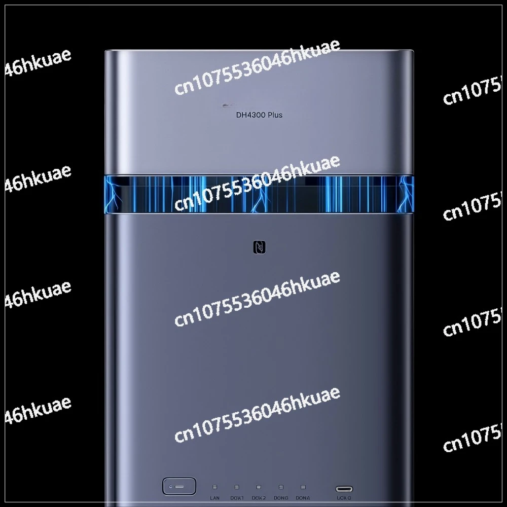 

DH4300 Plus Mini Home NAS AI Rockchip Octa Core A55-A76 8GB LPDDR4X 4 Bay SATA HDD SSD NFC RJ45 2.5GbE Networking Storage