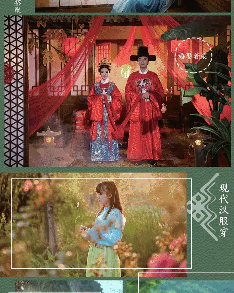 How To Wear HanFu Instruction Book with Structure Size Pattern Clothing Making Diy Books Ancient Chinese Costume Structure Atlas