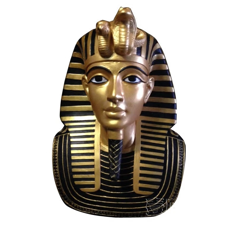 RESIN TUTANKHAMUN FIGURINES EGYPT PHARAOH BUST STATUE HOME DECOR CREATIVE CRAFTS SOUVENIR GIFTS R1306