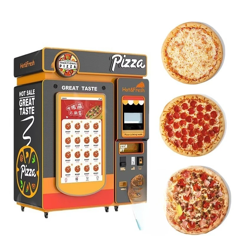 Máquina Expendedora de Pizza Inteligente Automática Eléctrica Personalizada de Fábrica