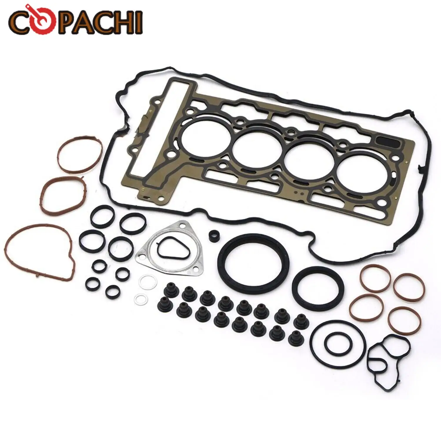 

11127567877 11127595139 11127560272 11127570859 Engine Overhaul Gasket Seals Kit For Mini Cooper Clubman R55 R56 N12 N16 1.6L