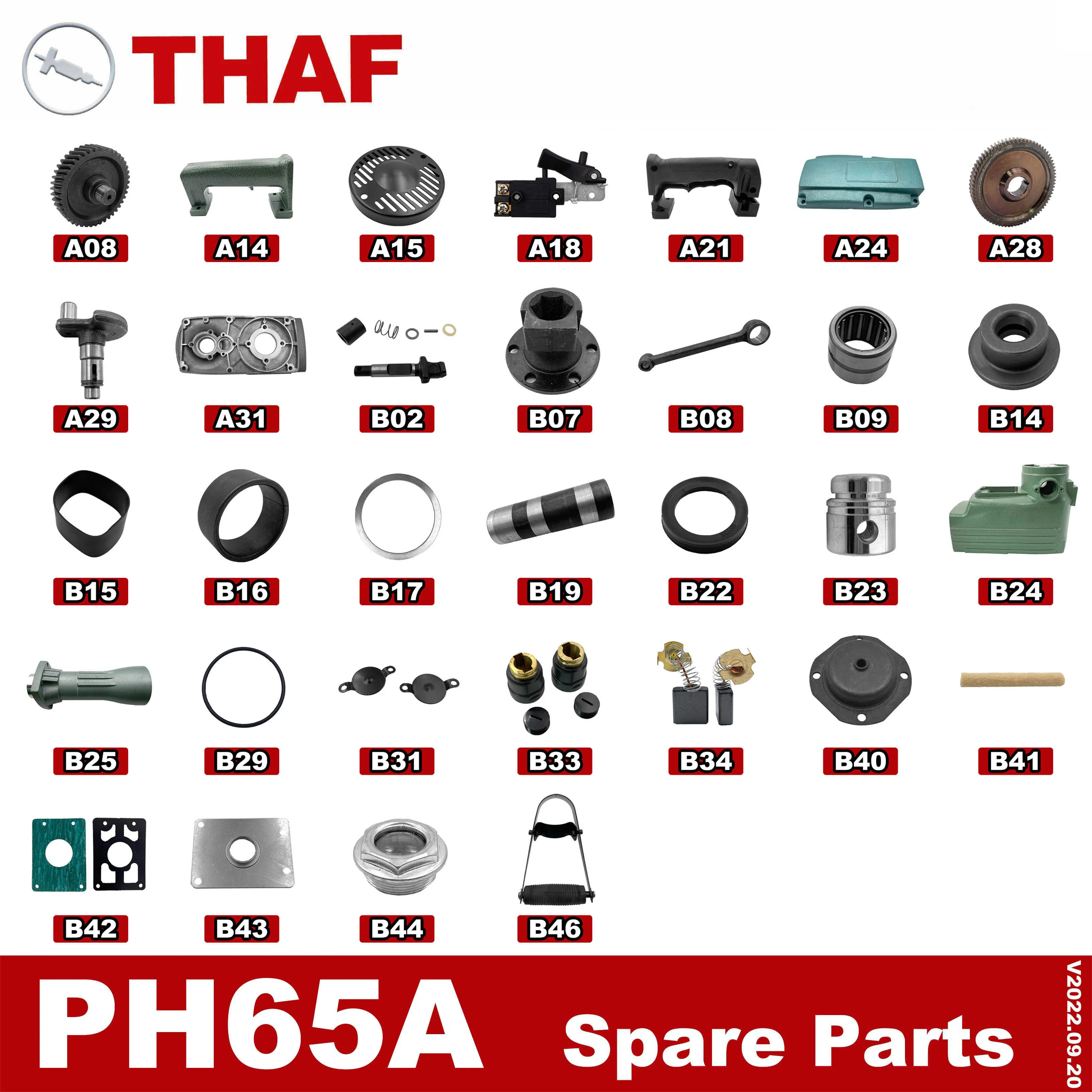 Chữ Ô Thay Thế Phụ Tùng Cho HITACHI Phá PH65A B29