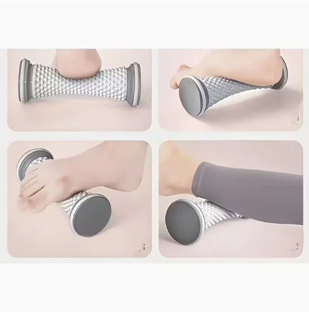 Foot fascia roller, foot massage roller, flat foot trainer - suitable for yoga and fitness enthusiasts