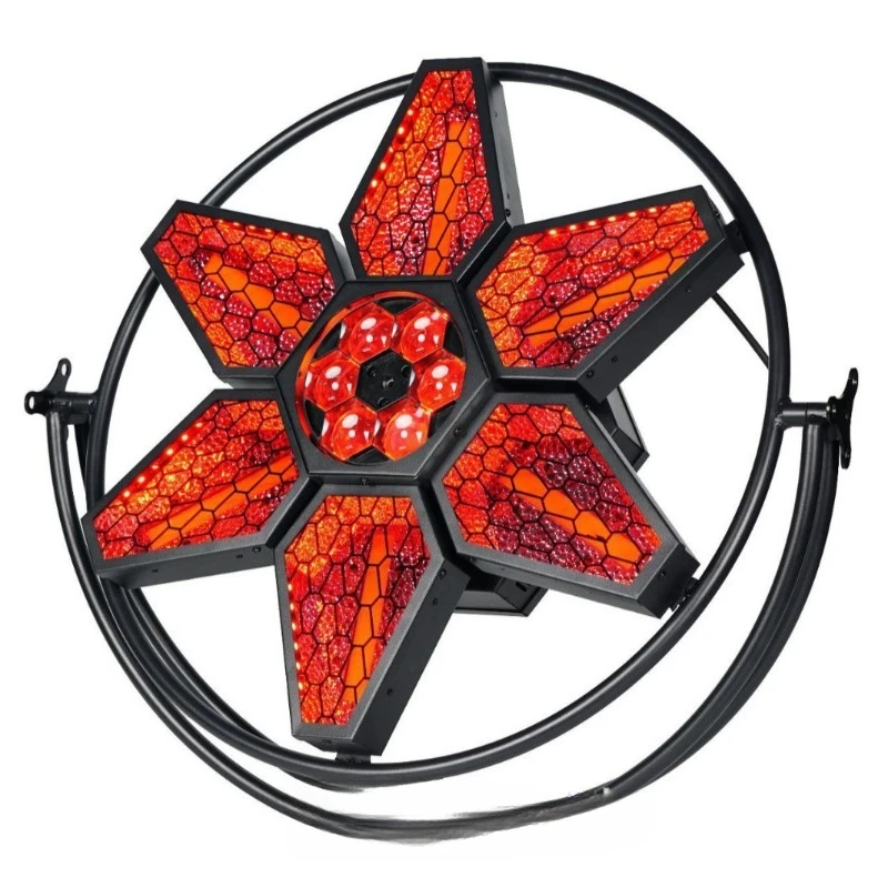 Full-color horse racing matrix light 3-in-1 essential modeling light in the live stream