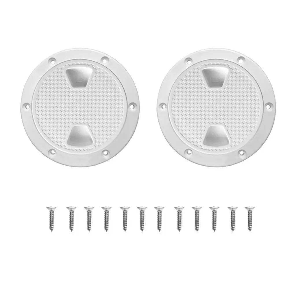 

2 Pieces Boat Marine RV Cover for Opening Door Access to back- Plate