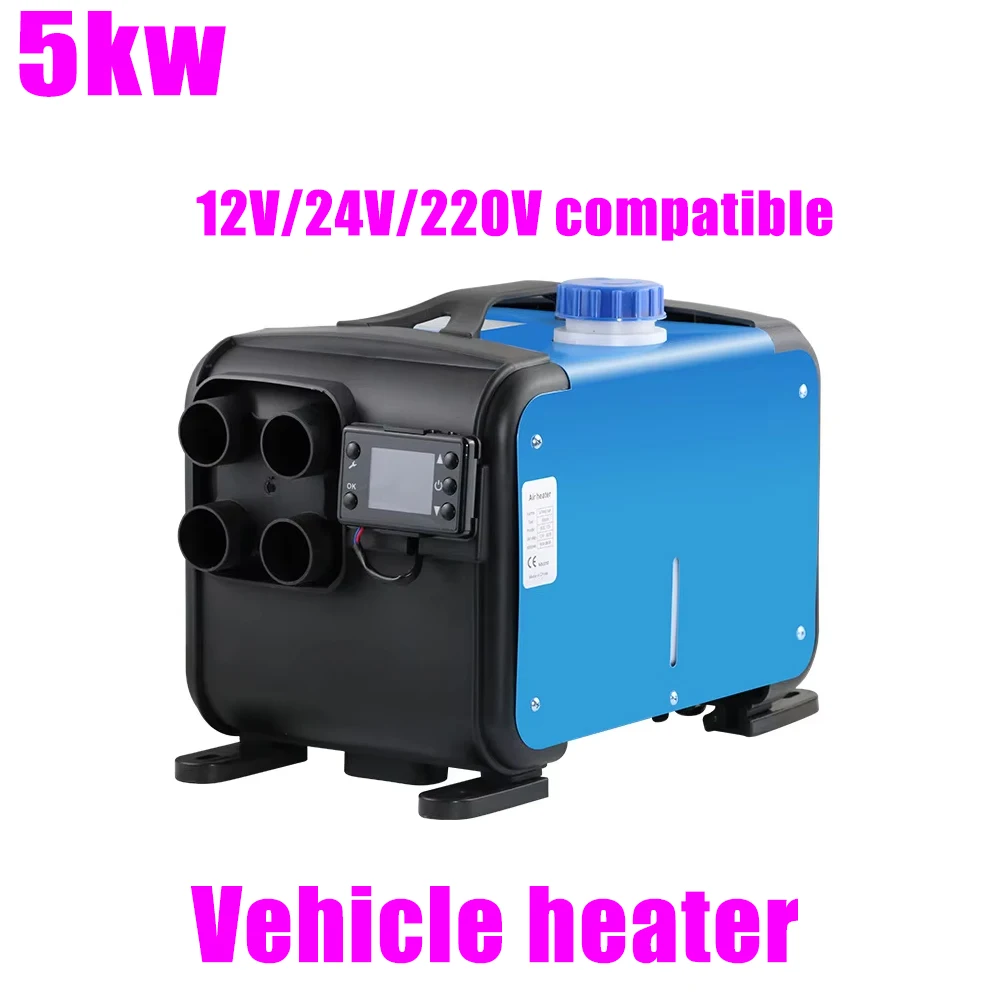 12V/24V Integrated Diesel Air Heater with Integrated Parking Heater Winter Heating In Trucks Cars Homes Cabins Boats Vehicles