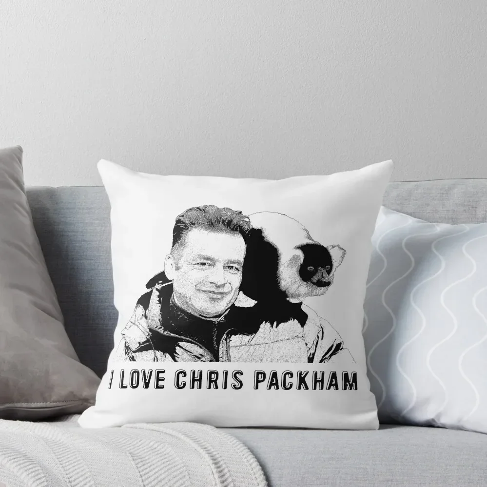 

I Love Chris Packham Throw Pillow Pillowcases christmas decorations 2025 Decorative pillow case pillow