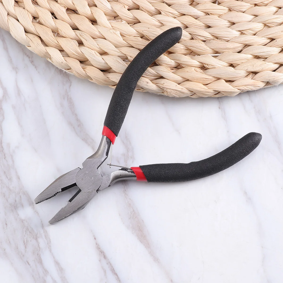 

Needle Nose Pliers Oblique Wire Cutter Durable Nickel Chromium Steel Anti-Slip Grip Heavy Duty Household Tool Multi-Functional