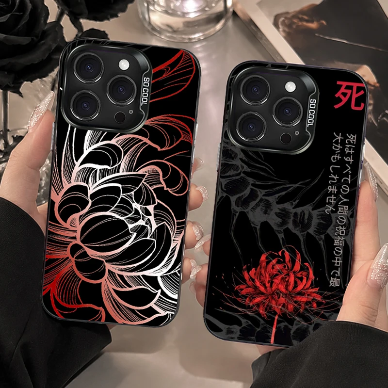 TOKYO GHOUL RED SPIDER LILY SKULL SNAKE Case for Samsung Galaxy S25 Edge S26 S24 S23 Ultra S22 S21 Plus FE A57 A37 A17 A07 4G