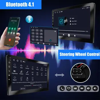 ESSGOO 9吋無線CarPlay安卓14車用立體聲收音機,適用於2009-2014年式福特F150,多媒體播放器,支援GPS導航、WiFi、藍牙、USB、FM收音機和方向盤控制。 6 最佳銷售 福特F150螢幕 - №6