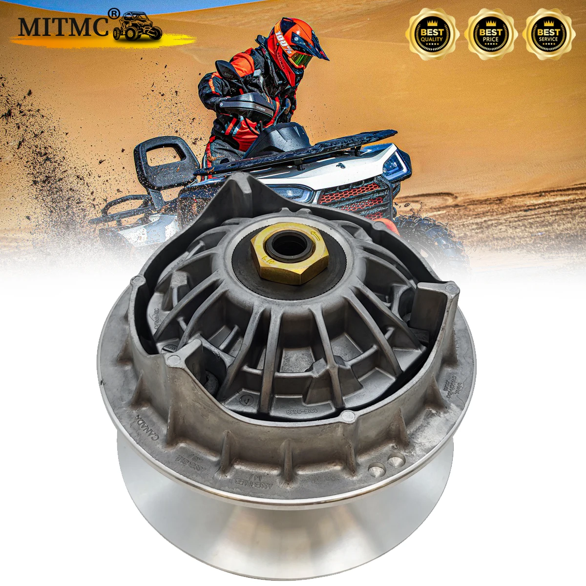 

Original CVT Primary Clutch DRIVE PULLEY CVTECH for Segway AT6 OEM E01-E100001-000-00 ATV/UTV Spare Parts