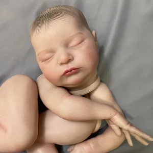 20 inch Jready Painted Reborn Doll Laura 3d Painted Skin Mold High Quality Handmade Newborn Baby Doll Parts 10 Main Sales Mold Reborn - №7
