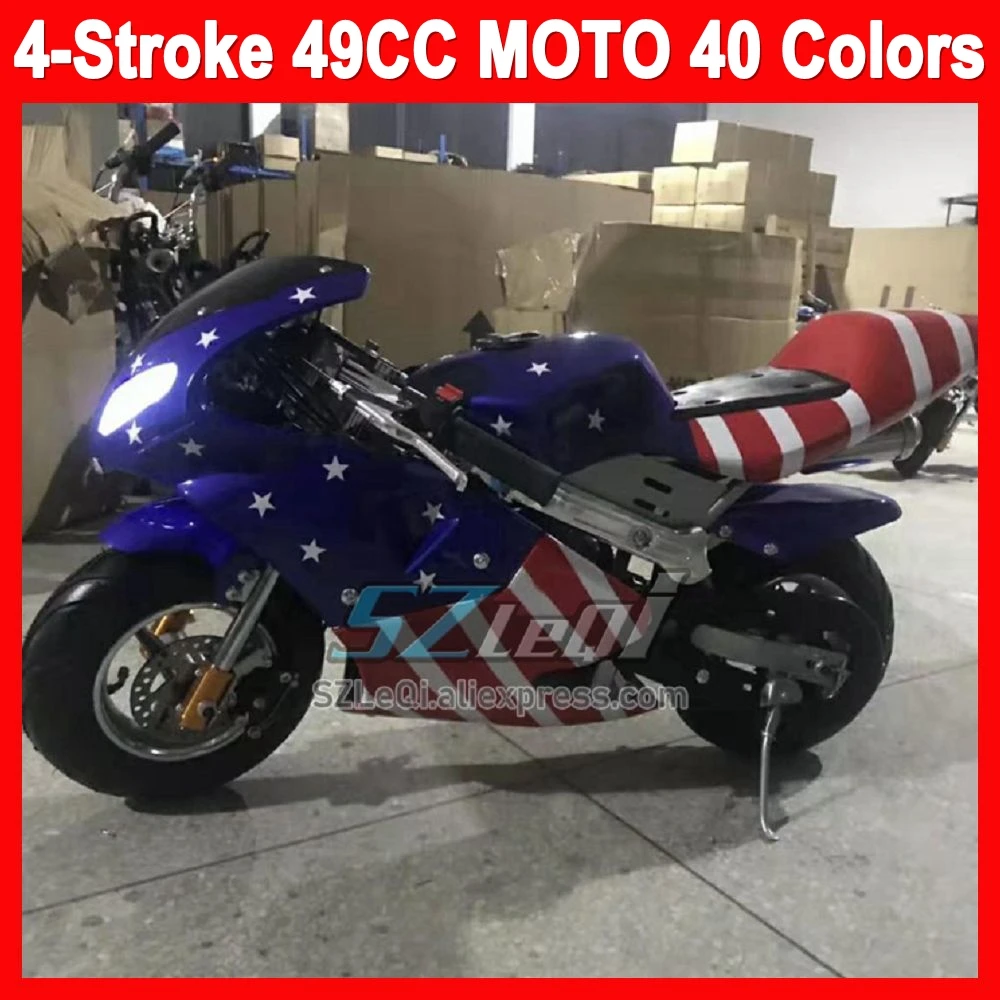 49CC 50CC 4-Stroke Gasoline Motorcycle Racing MOTO Dirt Bikes New Arrivals Motorbike For New Year Birthday Holiday Party Gifts