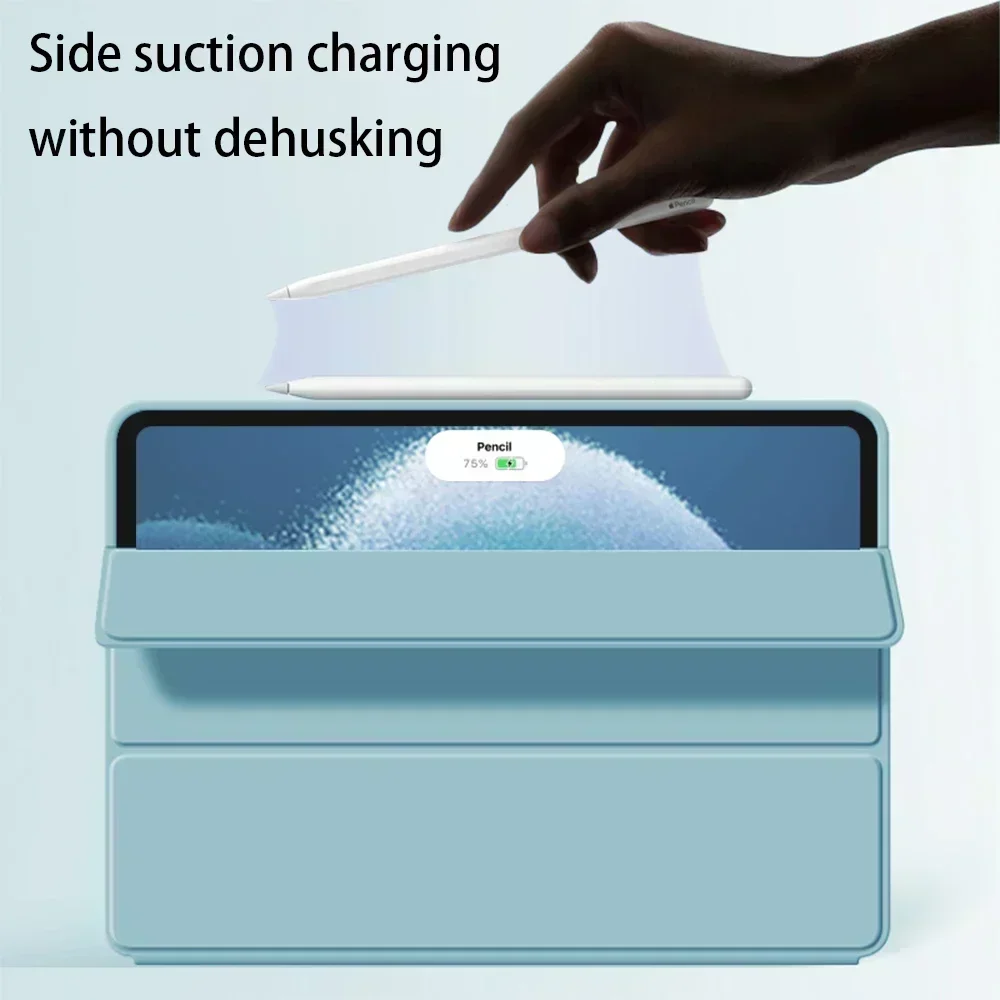 Untuk Mi Pad 5/6 casing Tablet, aksesori dukungan magnetik bangun otomatis untuk Xiaomi 11 inci Mi Pad Pro 5/6 penutup pelindung Tablet