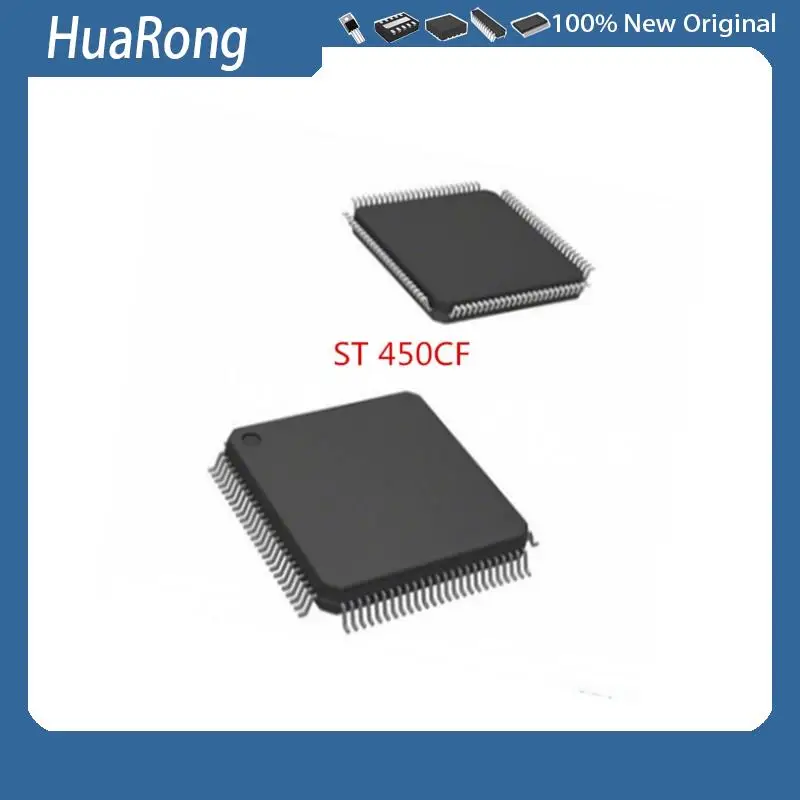 

2PCS/LOT ST 450CF TQFP100