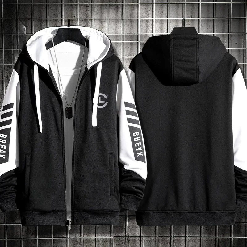 Anime Link Click Cheng Xiaoshi Zip Up Women/men Hoodie Sweatshirt Streetwear Hip Hop Charles Cosplay Zipper Hooded Jacket