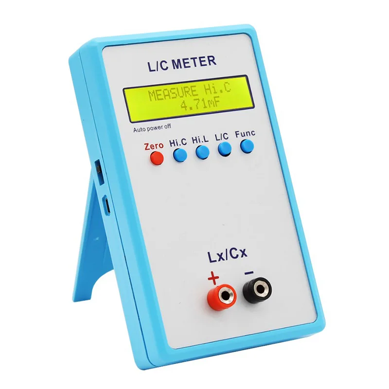 LC-200A 1pF-100mF 1uH-100H High Precision Digital Display Capacitance and Inductance Meter LC Meter