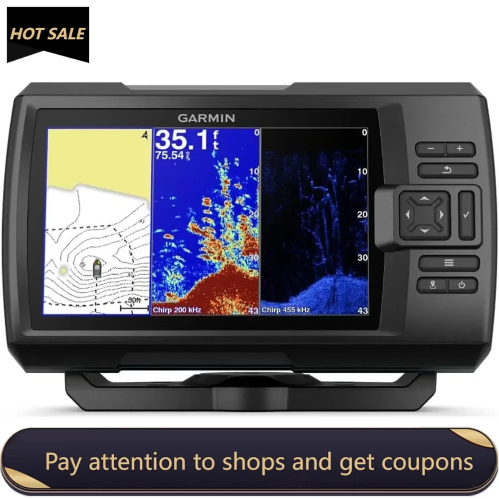 

Striker Plus 7Cv With Cv20-TM Transducer Freight Free Sea Fishing Equipment Fish Finder Sonar Fishfinder Everything for Fishing