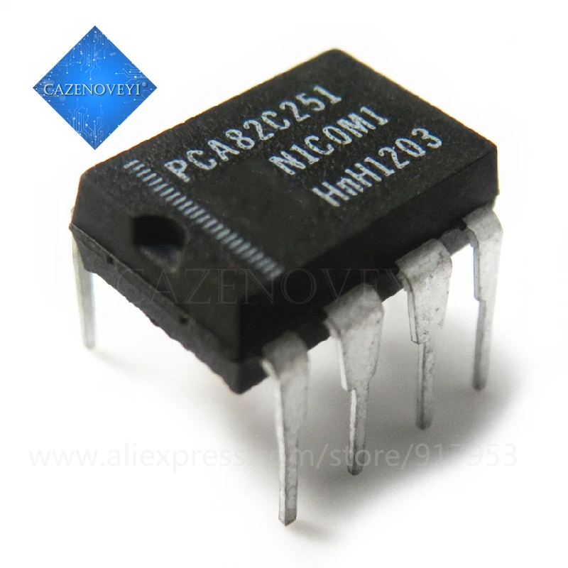 5pcs/lot PCA82C251 PCA82C251N DIP-8 In Stock