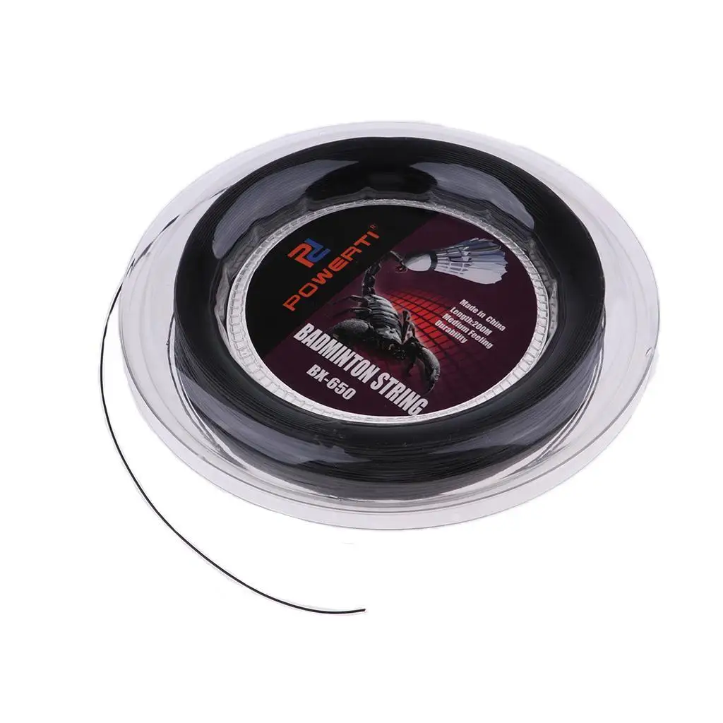 

Прочная нейлоновая струна для ракетки для бадминтона, высокая гибкость, оранжевая