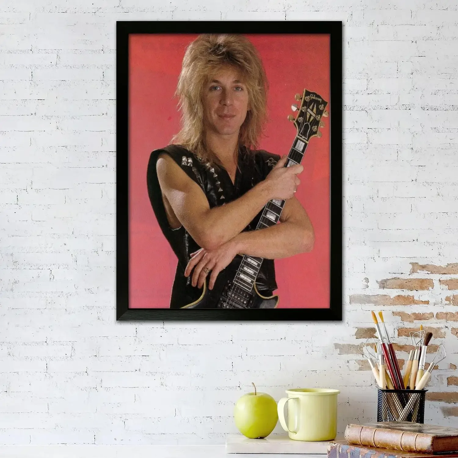 randy rhoads Canvas Art Poster, Wall Art, Picture Print, Modern Family, Bedroom Decor, Posters,Decorative painting