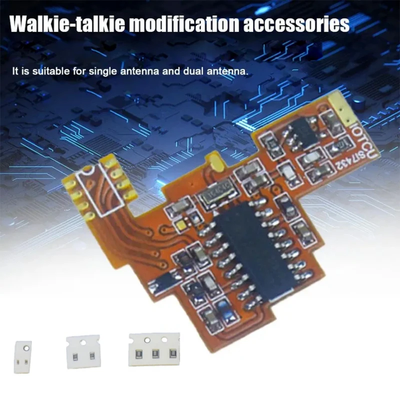 For Quansheng UV K5/K6 Radio Modification Module SI4732 FPC HF Shortwave Full Band Sideband Reception Single Dual Antenn