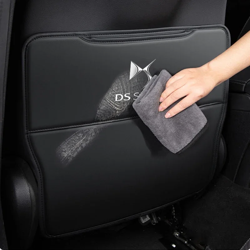 For DS SPIRIT DS3 DS4 DS5 DS6 DS7 Car Seat Anti Kick Pad Front Seat Back Child Anti Kick Pad Seat Protection Pad - Image 6