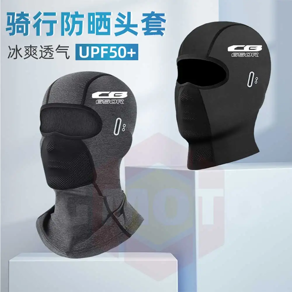 For HONDA CB650R Summer Balaclava Bike Mask Motorcycle Helmet Lined Riding Cap Breathable Windproof Dust Proof Sports Headwear