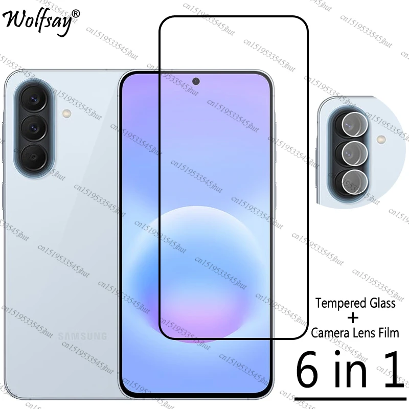 

Full Cover Tempered Glass For Samsung Galaxy A57 Screen Protector Samsung A37 Camera Lens Protective Glass For Samsung A57 Glass