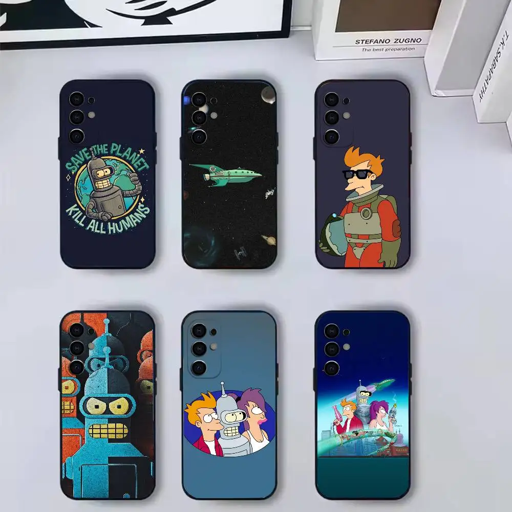 Planet E-Express -SS Show  Phone Case For Samsung S 25,24,23,22,30,21,10,9,Ultra,Plus,Lite,FE,4,5 G Soft Black Case