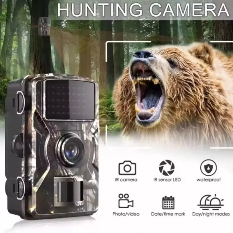 Hunting Trail Camera 16MP 1080P 940nm Infrared Night Vision Motion Activated Trigger Security Cam Outdoor Wildlife Photo Traps
