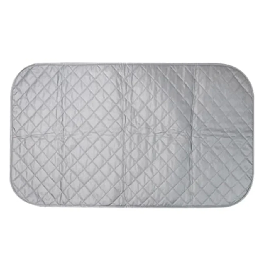 Portable Ironing Mat Blanket for Table Top, Iron Board Alternative Cover Foldable Ironing Board Replacement Quilted Washer Drye